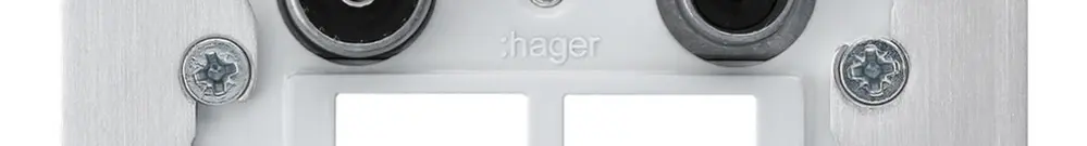 Intérieur pour prise antenne R/TV HMS Hager montage F 19dB 