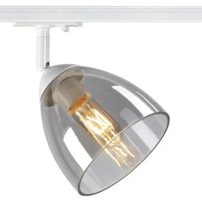 Proiettore SLV PARA CONE GL GU10 max. 25W 1 fase bianco/trasparente 