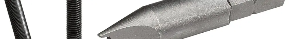 Vite anti-vandalismo Hager robusto IP55 26mm nero 20 pezzi con utensile 
