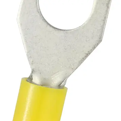 Cosse à sertir Ferratec forme de fourche M8 PC 4…6mm² jaune 