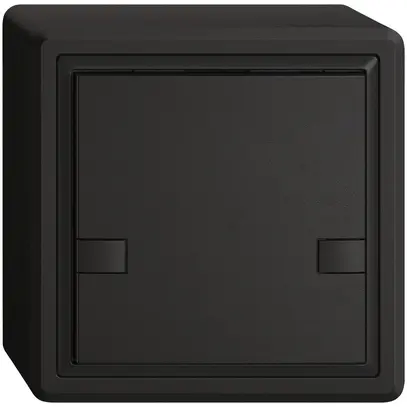 Poussoir universel AP EDIZIO.liv UNI SNAPFIX® 5…48V s.LED 1× comm.2T no 