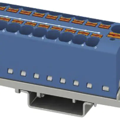 Blocco di distribuzione PX PTFIX 10/18X4-NS35 BU 