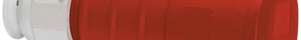Prise mob.CEE Bals 5P 32A 400V 6h rouge IP44 nick.QC.TE-Plus 