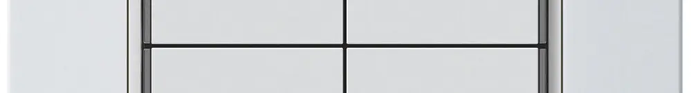 Poussoir KNX ENC KPR 8×touches 8×points actionnables LED blanc 