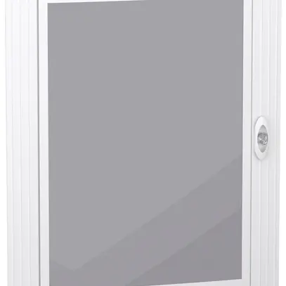 Porte SE PrismaSeT XS p.4×24UM fenêtre en verre cadre blanc 550×750×20mm 