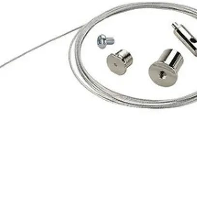 Kit di sospensione a corda per LEALED, 1500mm, acciaio pregiato 