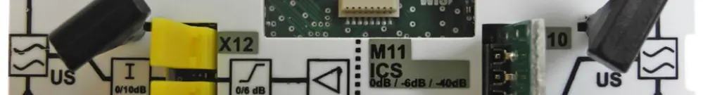 Modulo via di ritorno WISI VX201 85MHz per amplificatore BK 