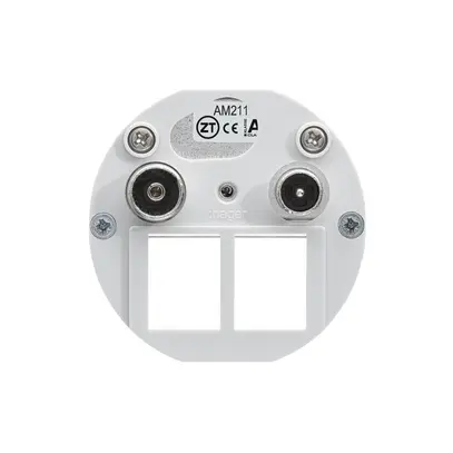 Inserto per presa multimedia Hager R/TV montaggio E 11dB 2GHz 
