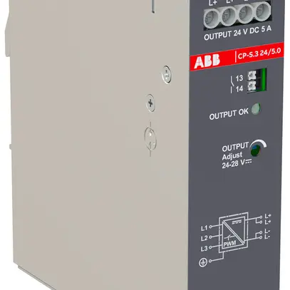 Alimentazione a commutazione INS ABB CP-S.3 24/5.0 400…500VAC 24…28VDC 5A 120W 