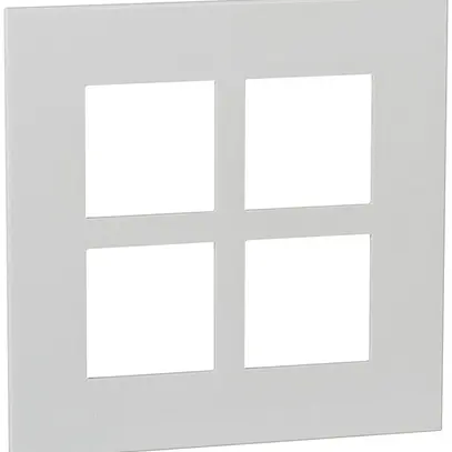 Cadre de recouvrement ATO 2×2 module, soft alu 