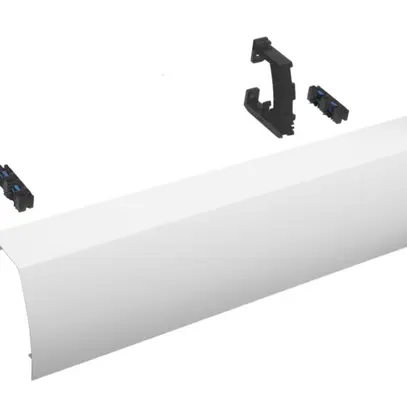 Canal de rangement Hager univers 176×800×135mm blanc 