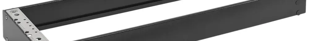 Socle Hager weber.mes C h=100mm 1100×350mm, sans panneaux latéraux 