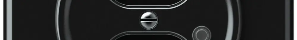 Prise ENC origin 2×type 23 lum.vert 16A 230V 92×92mm noir 