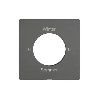 Kit di montaggio EDIZIO.liv SNAPFIX® interr.rot.c.chi.0-Winter-0-Sommer grs 