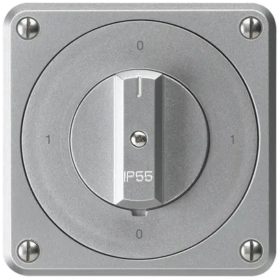 Interrupteur rotatif ENC robusto IP55 S0/3P aluminium pour combinaison 