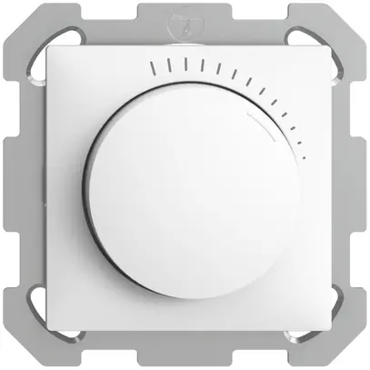 Regolatore di velocità INC EDUE 230VAC, 1 fase, 20…400VA, 77×77mm, bianco 