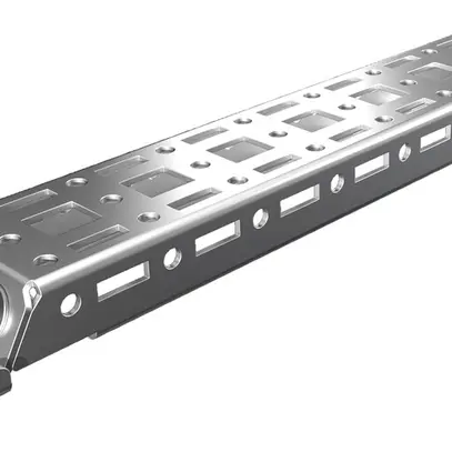 Barre profilée Rittal AX 2394.250 45.5×10mm gris 