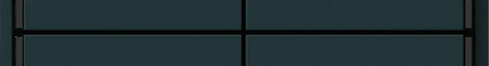 Poussoir KNX KAL 8×touches 8×points actionnables LED noir 