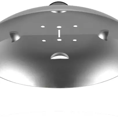 Copertura antipolvere DOTLUX p.proiettore capannone LED LIGHTSHOWERevo Ø410×74mm 