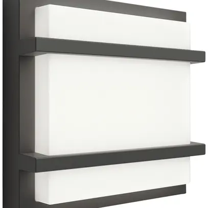 Applique LED Philips Petronia 3.8W 800lm 827 IP44 anthracite 