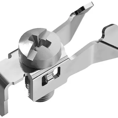 Crampon de fixation Weidmüller FMC 5.2/1.0 SC pour rail DIN fixation à vis 