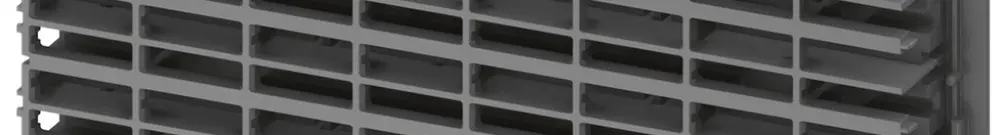 Socle à ficher ABB SMISSLINE TP 8 modules 