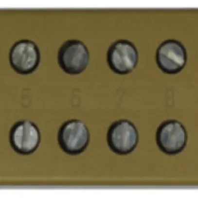 Morsettiera Weidmüller BK 12 CRN connessione a vite 4mm² 12L 22mm giallo 