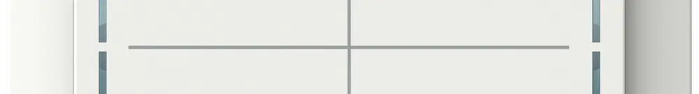 Élément de commande AP ABB SIDUS touch KNX avec BCU 1…4-fois blanc 