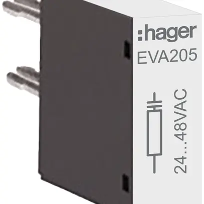 RC-Glied Hager 24VAC zu Schütze EV018…EV038, EVN032…EVN045, EVL014…EVL027 
