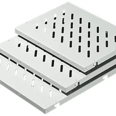 Base per apparecchi Rittal DK 7484.035 671×45×400mm 100kg grigio 