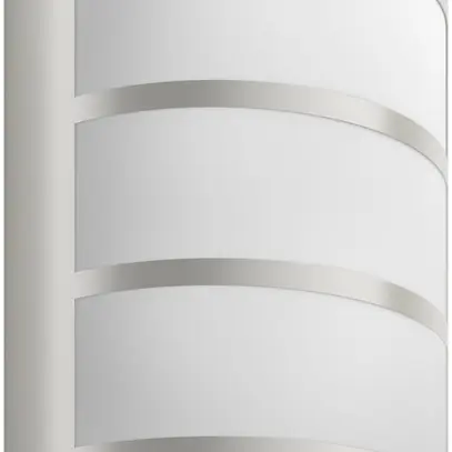 Applique LED Python 6W 2700K 600lm IP44 acier inoxydable 