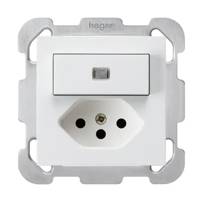 Combinaison ENC I kallysto L6/1L+T13 sécurité enfants blanc plaque de fixation 