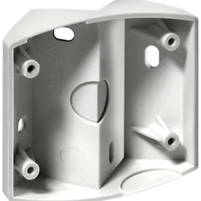 Supporto d'angolo ESYLUX per MD 120/200, bianco 