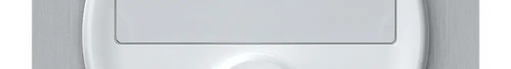 Pulsante di suoneria INC origin 77×77mm Ø58mm bianco 