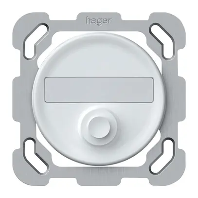 Pulsante di suoneria INC origin 77×77mm Ø58mm bianco 