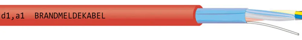 Cavo rilevatore incendio Dätwyler JE-H(St)H FE180 E30-E90 12×2×0.8mm B2ca ro 