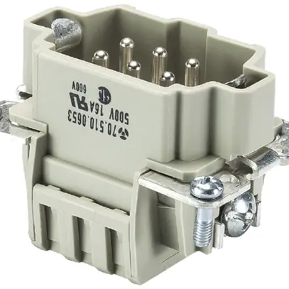 Steckereinsatz Wieland Electric revos BAS STF 6 2,5 50 6 16A 500V 0.5…2.5mm² 