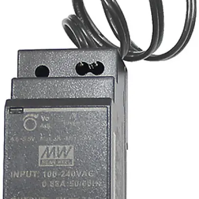 Alimentation AMD MEAN WELL HDR-30-5, IN: 85…264VAC, OUT: 5VDC/30W, 2UM 