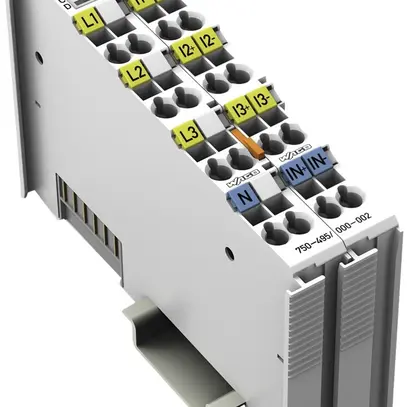 Modulo di misura della potenza AMD WAGO 3L 690VAC bobina Rogowski, grigio chiaro 