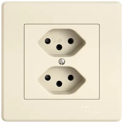 Presa INC EDIZIO.liv SNAPFIX® 2×T13 cr 