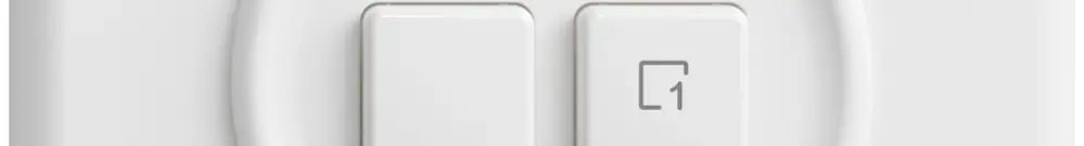 Comando per interruttore INC 1c scena/2t Sdue Wiser bianco 