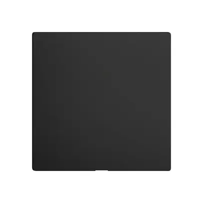 Blindabdeckung Feller EDIZIOdue Wiser 60×60mm schwarz 