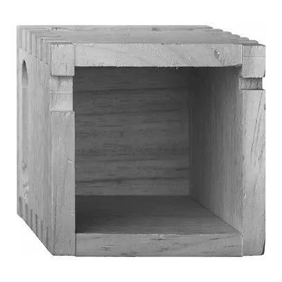 Scatola di legno INC grd.III per PMKV,123×123mm 