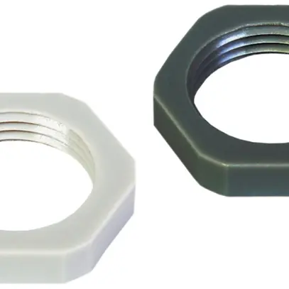 Contre-écrou Plica PA M32×1.5 six pans, gris 