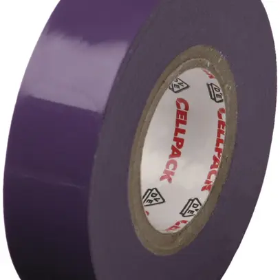 Nastro isolante Cellpack 128 15mm×10m viola 