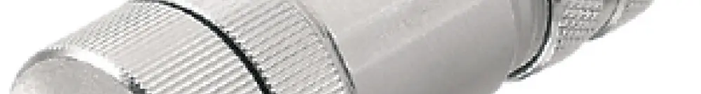 Fiche Weidmüller SAIBM prise droite connexion à vis M12 0.75mm² 6…8mm 5L blindée 