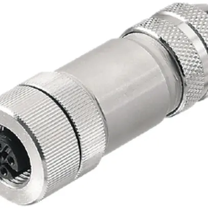 Fiche Weidmüller SAIBM prise droite connexion à vis M12 0.75mm² 6…8mm 5L blindée 