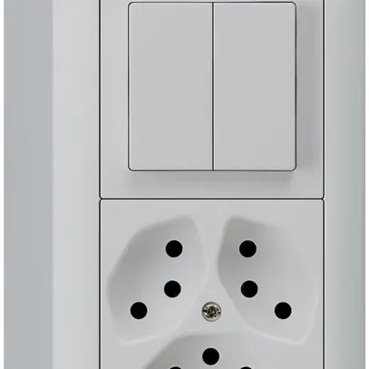 Combinaison AP I-I 1/1L+3×T13 gris clair kallysto 