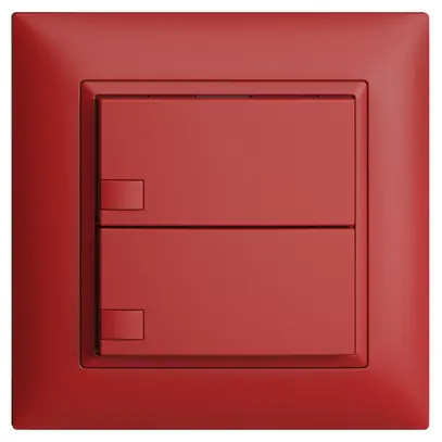 Pulsante KNX RGB INC EDUE FMI, 250mW, s.LED, 2×pulsante, com.1×tasto, ber 