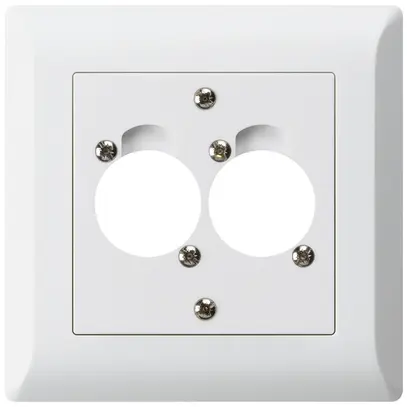 UP-Montageset für 2 XLR kallysto.line weiss 